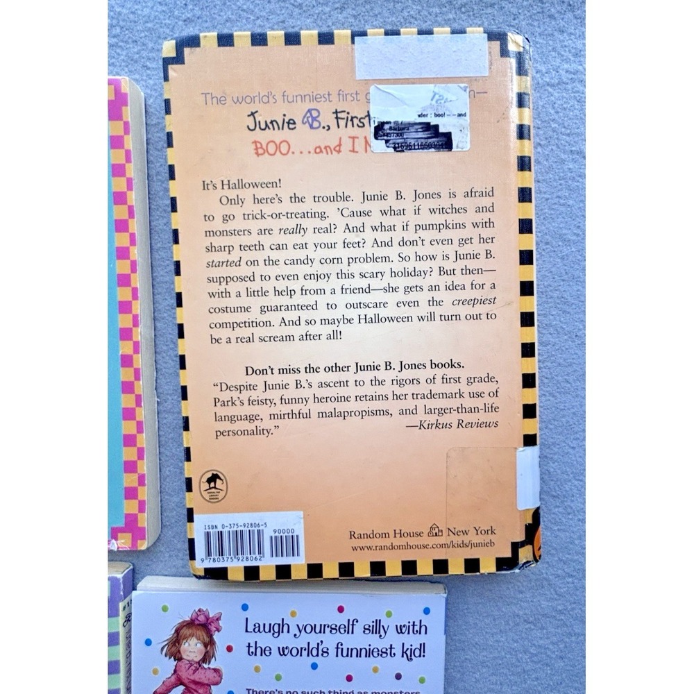 Junie B Jones Book Lot of 22 Barbara Park Childrens Chapter Books Scholastic - Picture 12 of 16